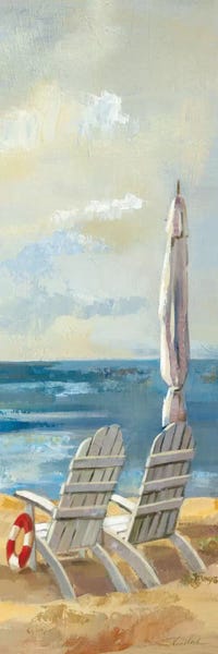 Seascapes: Sunny Beach Panel IV by Wild Apple Portfolio