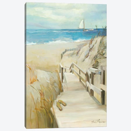 Coastal Escape Canvas Print #WAC1617} by Wild Apple Portfolio Canvas Print