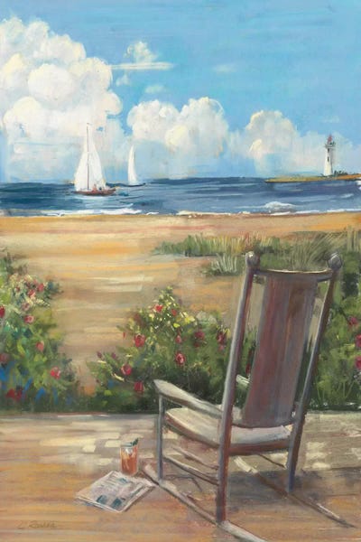 Large Coastal Art - Canvas Prints: By the Sea II by Carol Rowan