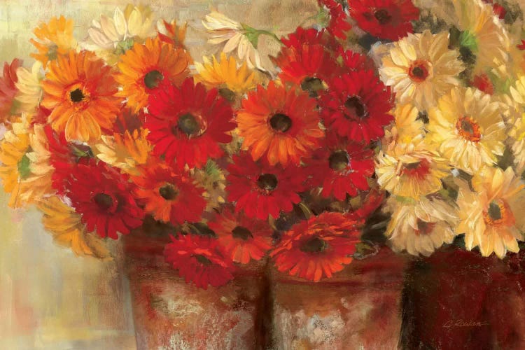 Chelsea Gerberas by Carol Rowan wall art
