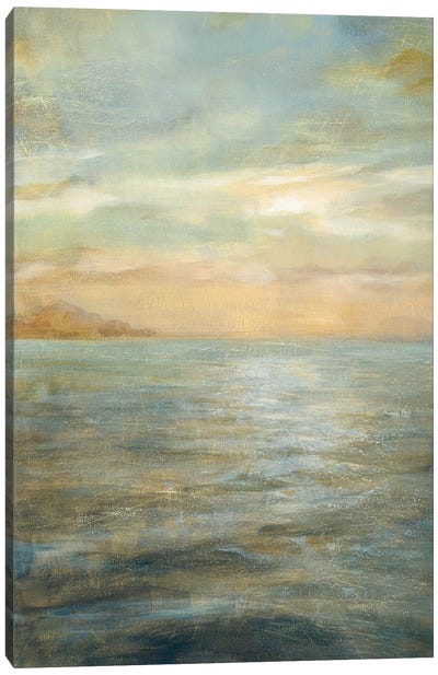 Serene Sea II Canvas Art Print - Coastal Living Room Art