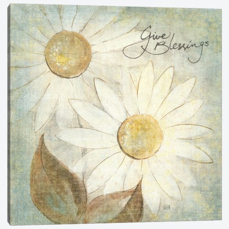 Daisy Do IV (Give Blessings) Canvas Print #WAC1672} by Chris Paschke Canvas Art