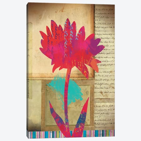 Floral Notes I Canvas Print #WAC1699} by Dominic Orologio Canvas Wall Art