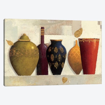 Jeweled Vessels Canvas Print #WAC1715} by James Wiens Canvas Wall Art
