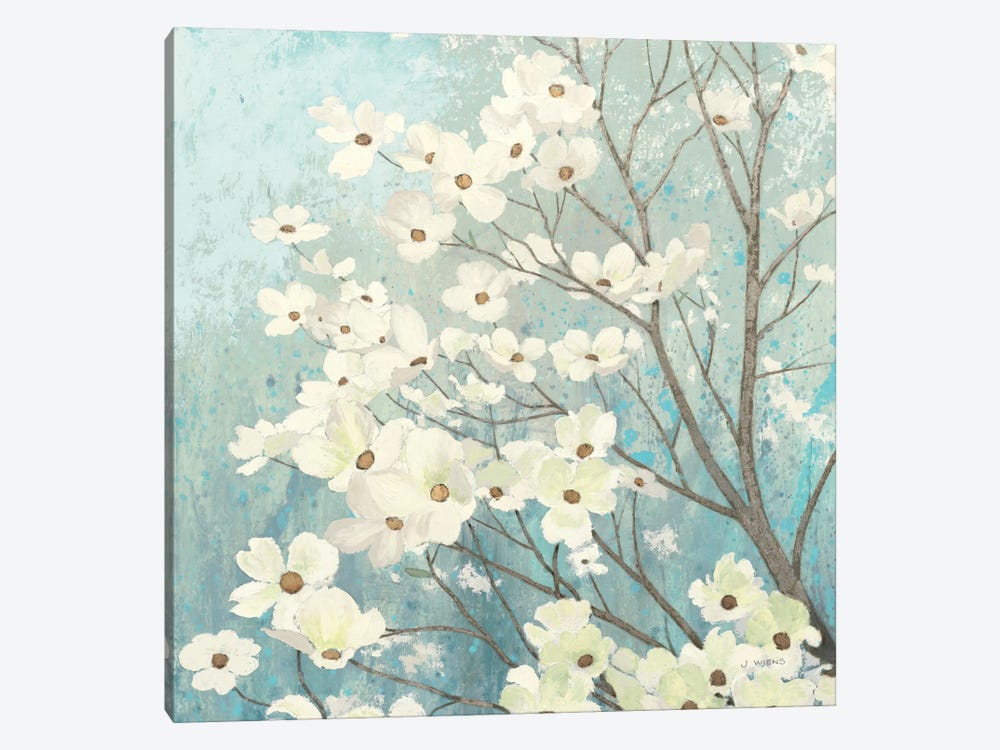 Dogwood Blossoms I 1-piece Canvas Wall Art