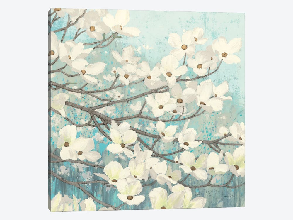 Dogwood Blossoms II by James Wiens 1-piece Canvas Print