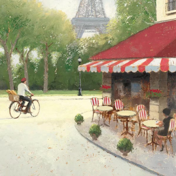 Cafes: Cafe du Matin III by James Wiens