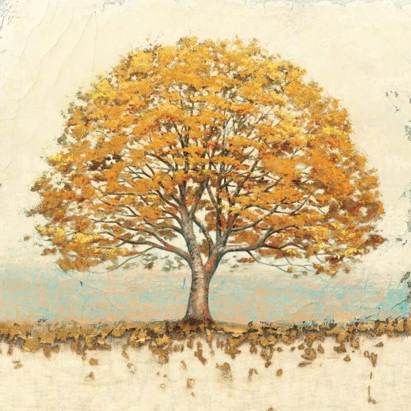 Autumn: Golden Oak by James Wiens