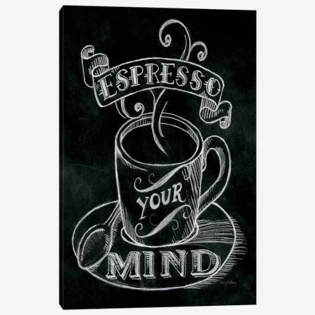 Espresso Your Mind Canvas Print #WAC1777} by Mary Urban Canvas Wall Art