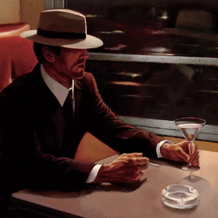 Dry Martini Crop I by Myles Sullivan wall art