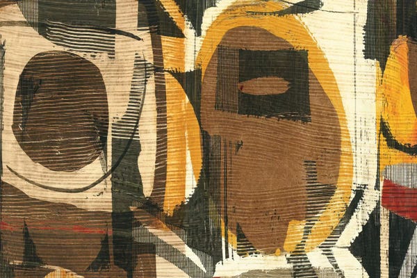 African Heritage: Graphic Abstract I by Wild Apple Portfolio