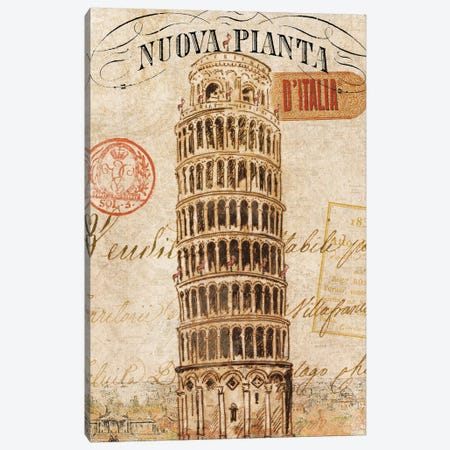 Letter from Pisa Canvas Print #WAC1932} by Wild Apple Portfolio Canvas Print