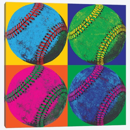 Ball Four-Baseball Canvas Print #WAC1946} by Wild Apple Portfolio Canvas Print