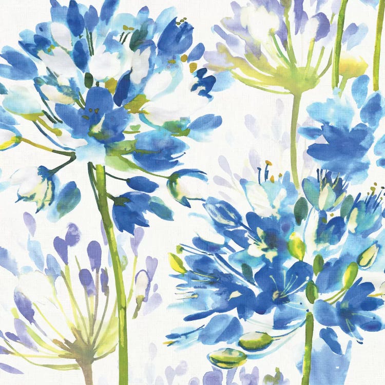 Blue Medley III by Wild Apple Portfolio wall art