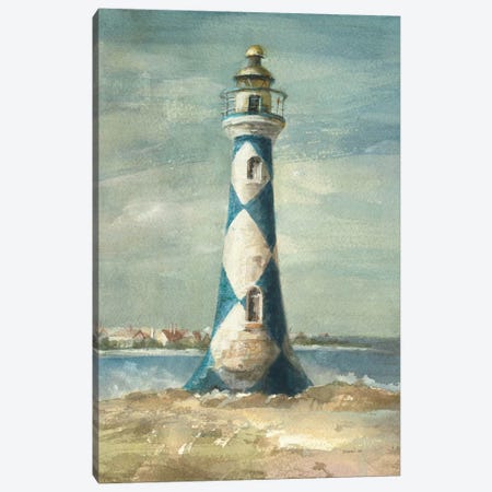 Lighthouse IV Canvas Print #WAC198} by Danhui Nai Canvas Artwork