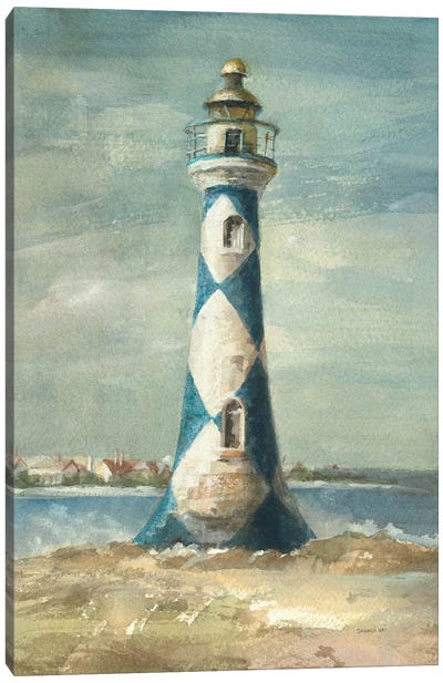 Lighthouse IV Canvas Art Print - Nautical Art