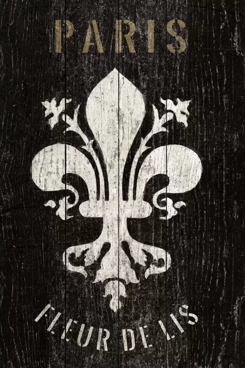 Refurbished Fleur de Lis by Wild Apple Portfolio wall art