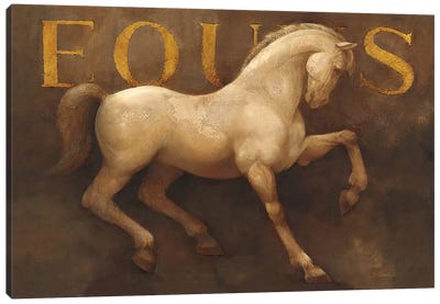 Equus Canvas Art Print - Home Staging Dining Room