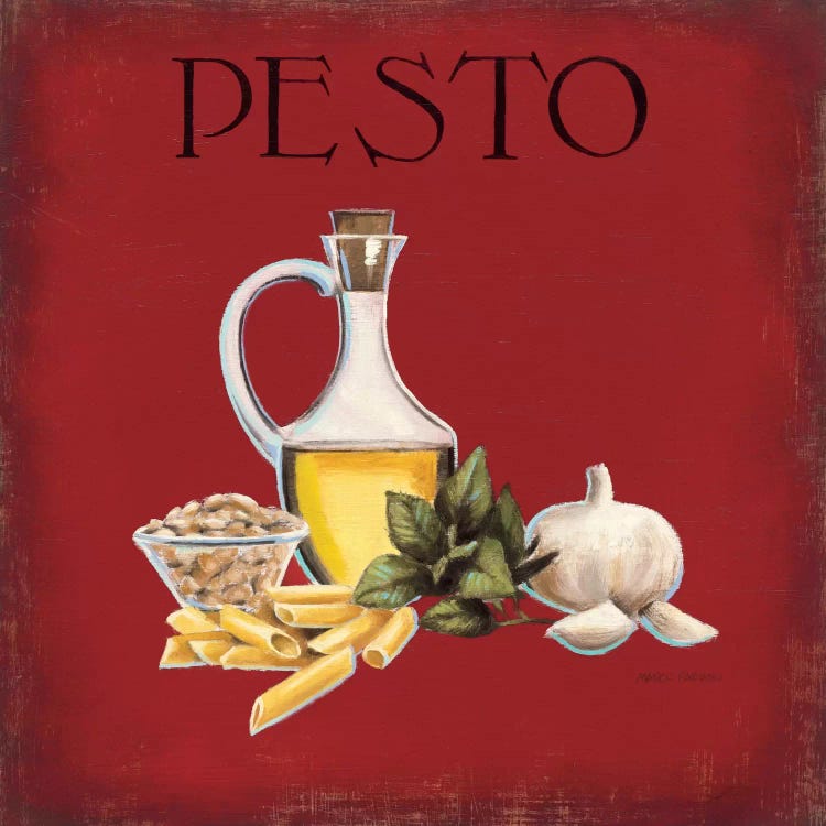 Italian Cuisine II by Marco Fabiano wall art
