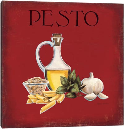 Italian Cuisine II Canvas Art Print - Food Art