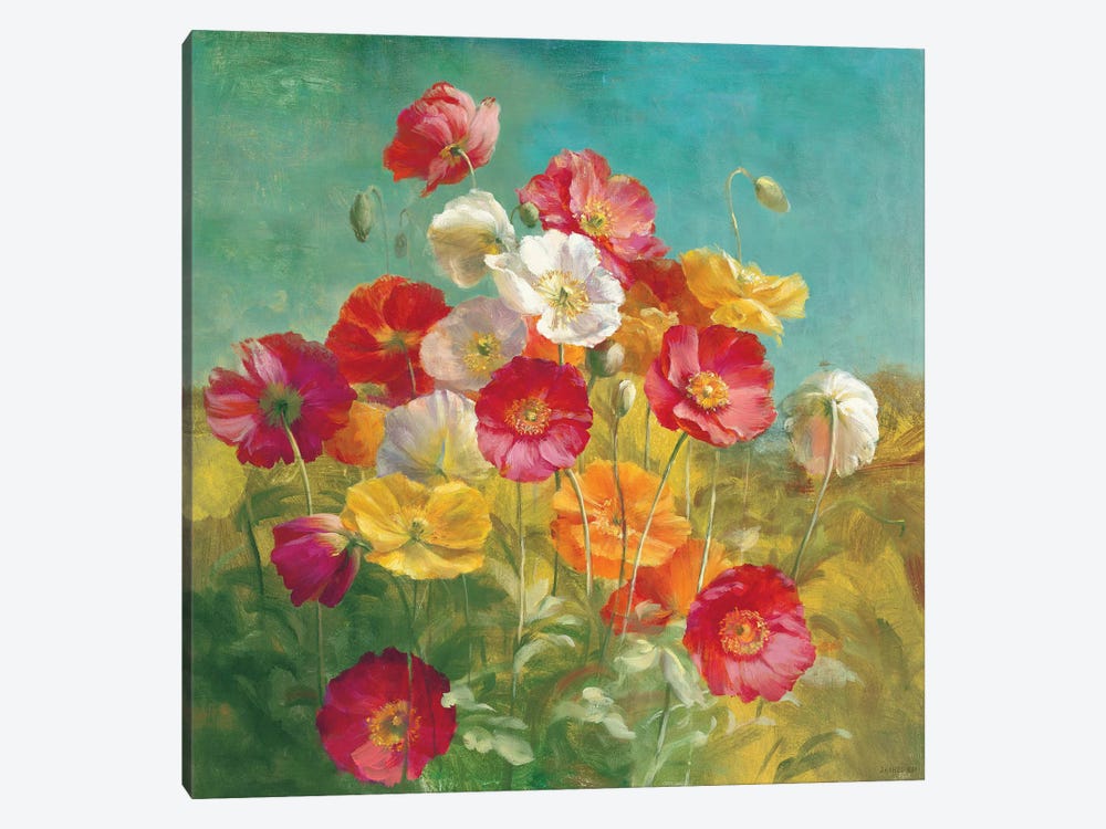 Poppies in the Field by Danhui Nai 1-piece Art Print