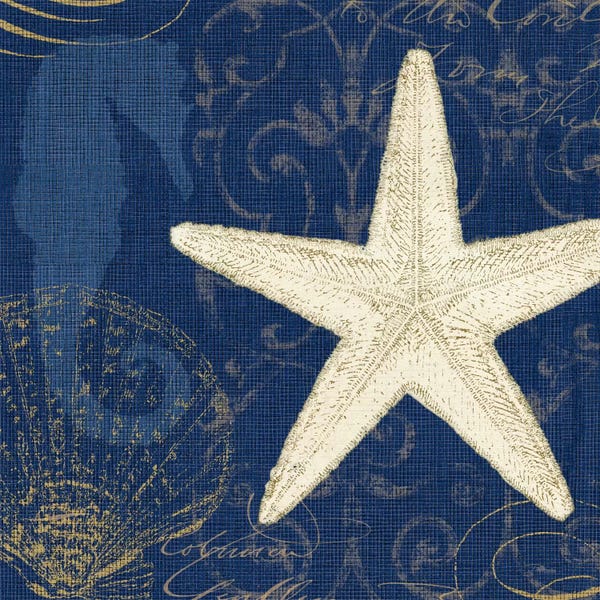 Nature Close-Ups: Coastal Moonlight I (Blue) by Pela Studio