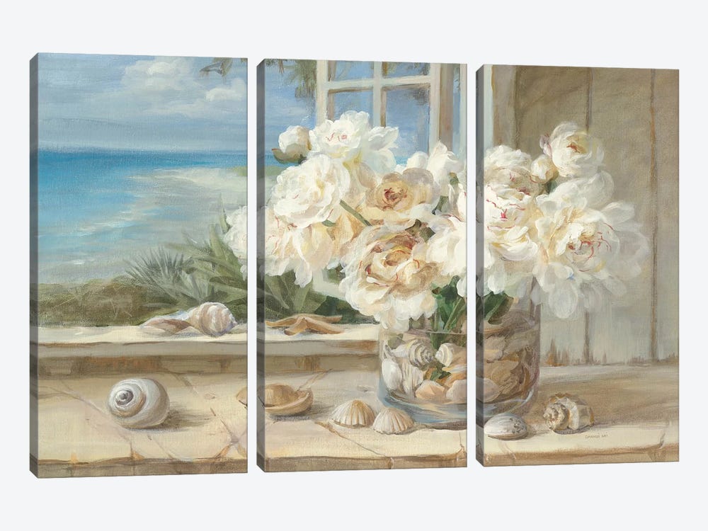 By the Sea by Danhui Nai 3-piece Canvas Art