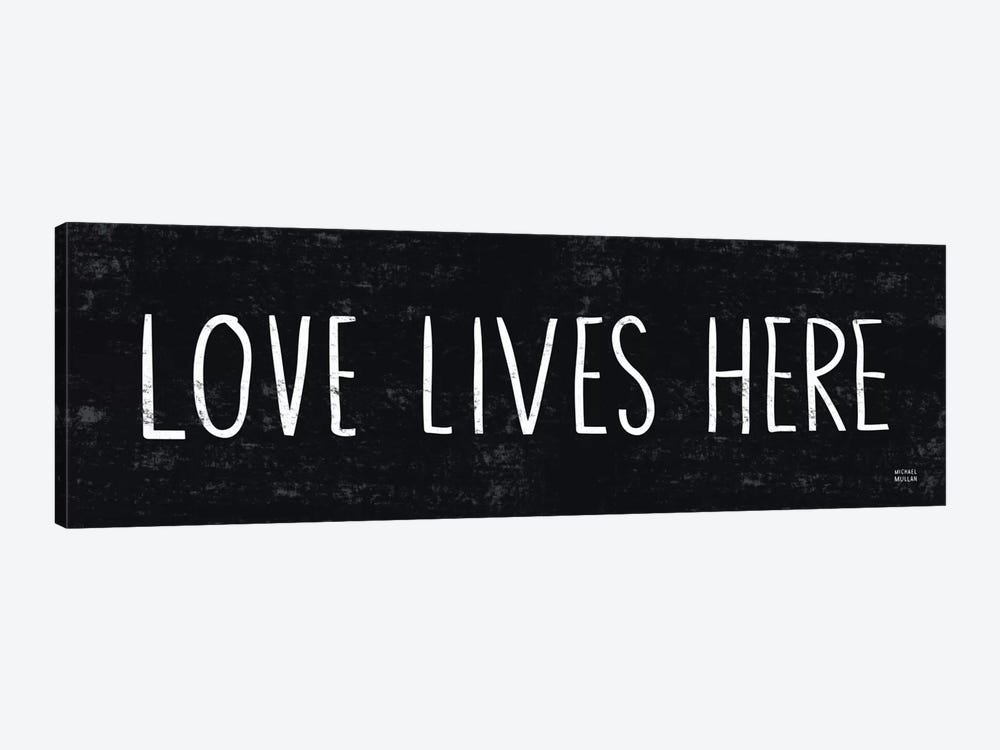 Love Lives Here by Michael Mullan 1-piece Canvas Wall Art