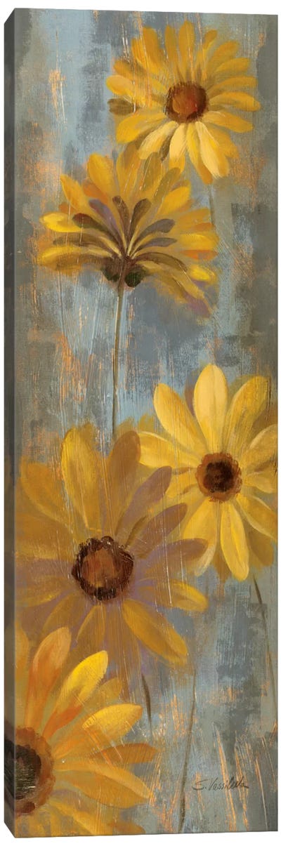 Yellow Gerberas II Canvas Art Print - Daisy Art