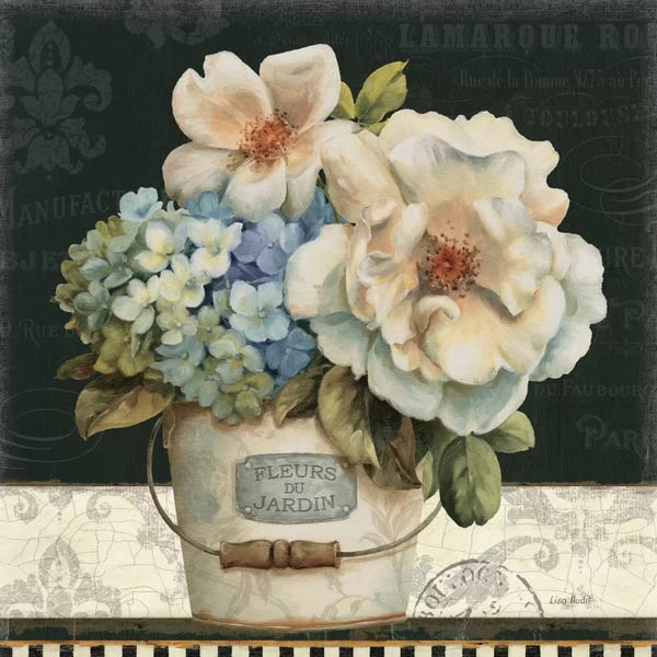 Lisa Audit: French Vases I by Lisa Audit