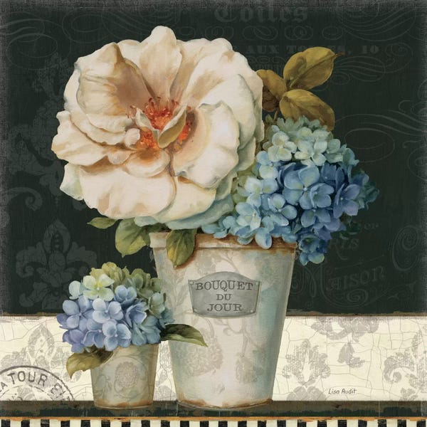 Lisa Audit: French Vases II by Lisa Audit