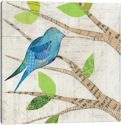 Birds in Spring I  Canvas Art Print