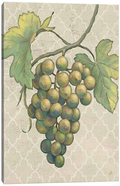 Lovely Fruits IV Neutral Crop  Canvas Art Print - Grape Art