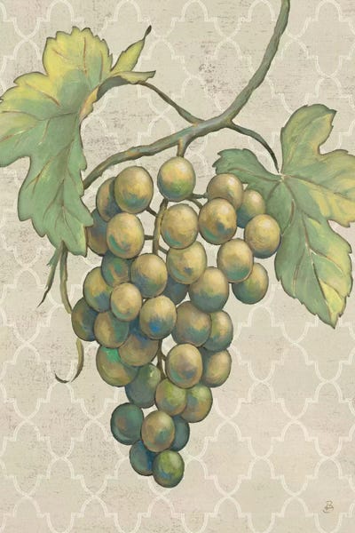 Grapes: Lovely Fruits IV Neutral Crop  by Daphne Brissonnet