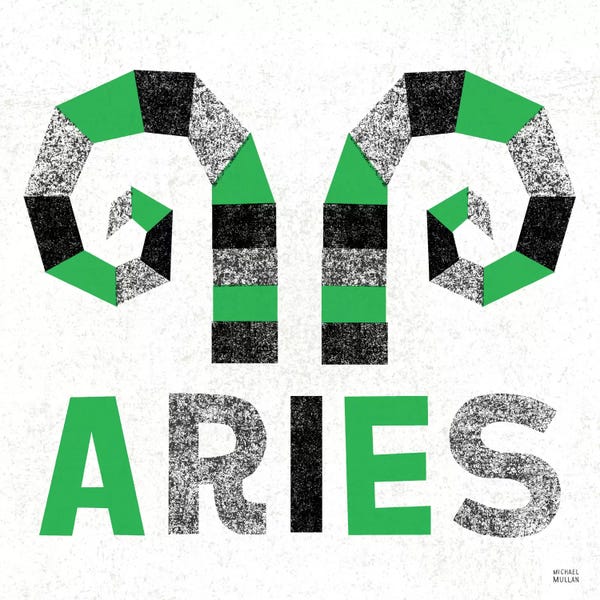 Aries: Zodiac Aries by Michael Mullan