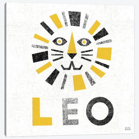 Zodiac Leo Canvas Print #WAC2216} by Michael Mullan Canvas Print