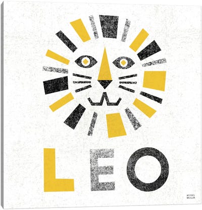 Zodiac Leo Canvas Art Print