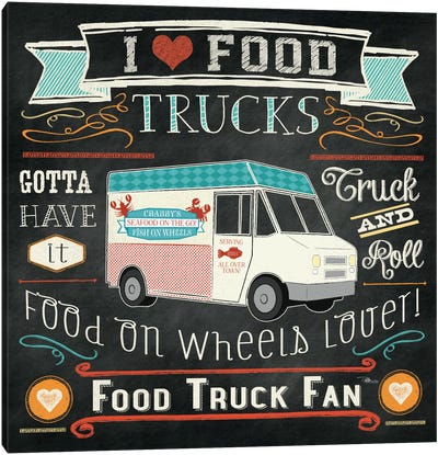 Food Truck I Canvas Art Print - Pela Studio