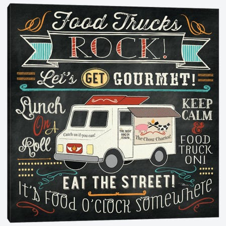 Food Truck II Canvas Print #WAC2218} by Pela Studio Canvas Artwork
