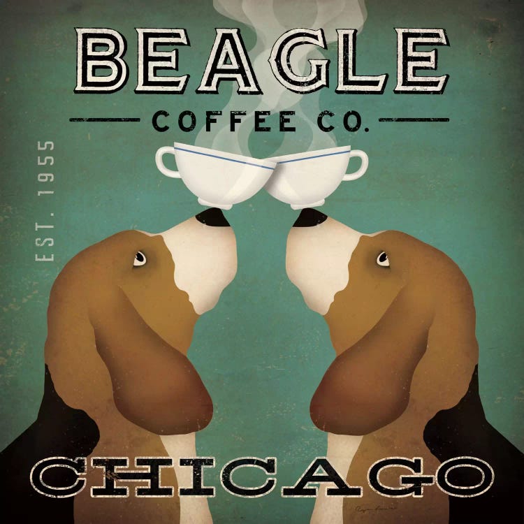 Beagle Coffee Co. by Ryan Fowler wall art