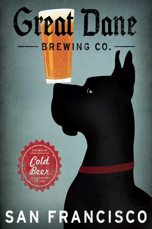 Great Dane Brewing Co. by Ryan Fowler wall art