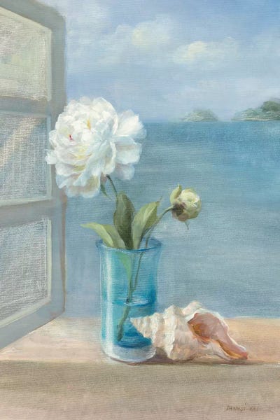 Botanical Still Life: Coastal Floral I by Danhui Nai