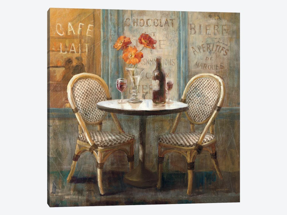 Meet Me at Le Cafe I by Danhui Nai 1-piece Canvas Art Print