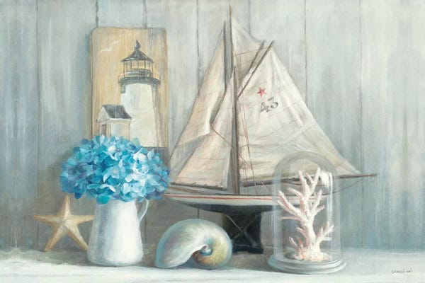 Nautical Living Room: Summer House Crop by Danhui Nai