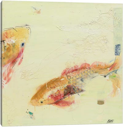 Fish in the Sea II Canvas Art Print - Tea Garden