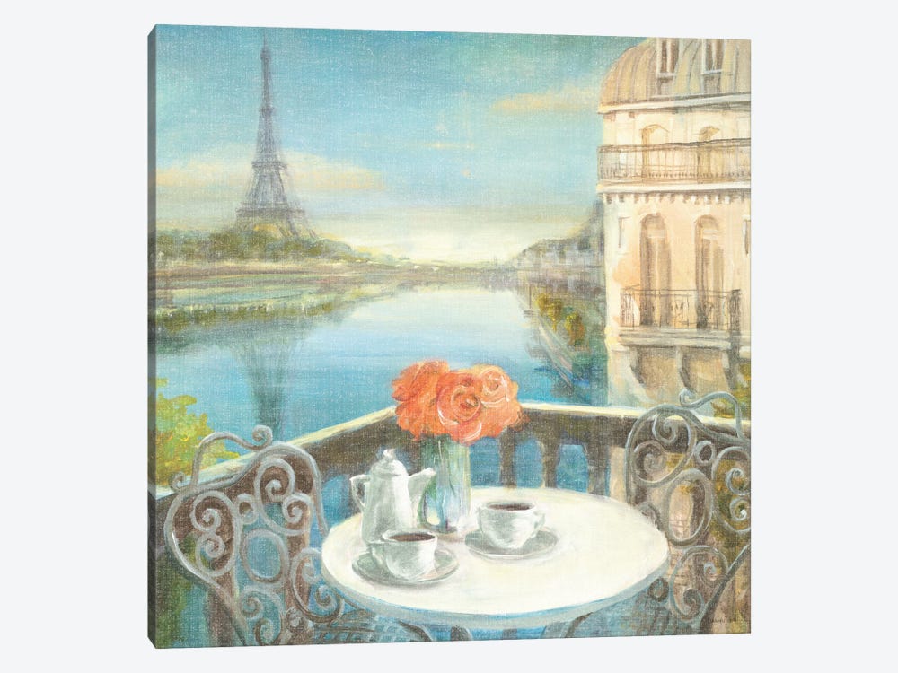 Morning on the Seine by Danhui Nai 1-piece Canvas Wall Art