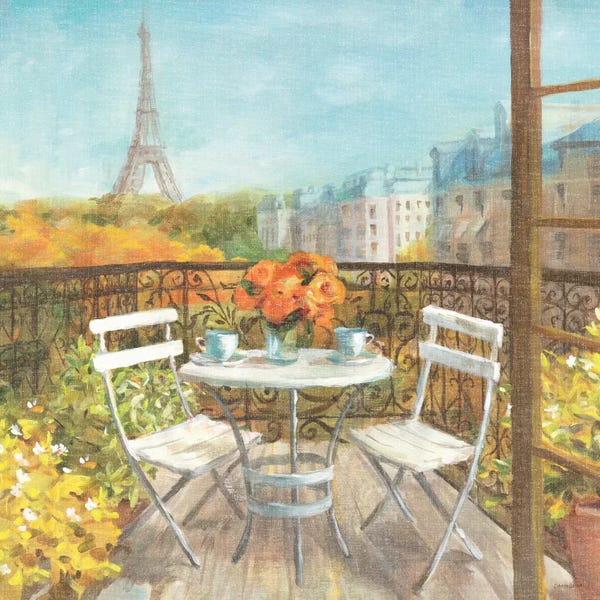 Towers: September in Paris Crop by Danhui Nai