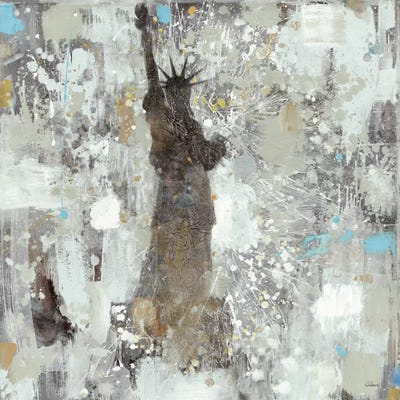 Statue of Liberty Neutral by Albena Hristova canvas print