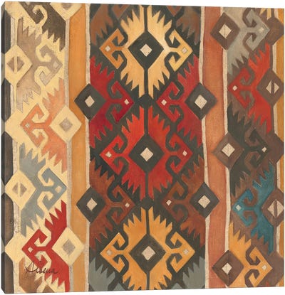 Southwest Pattern II Canvas Art Print - Native American Décor