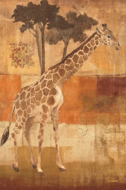 Animals on Safari I by Albena Hristova wall art